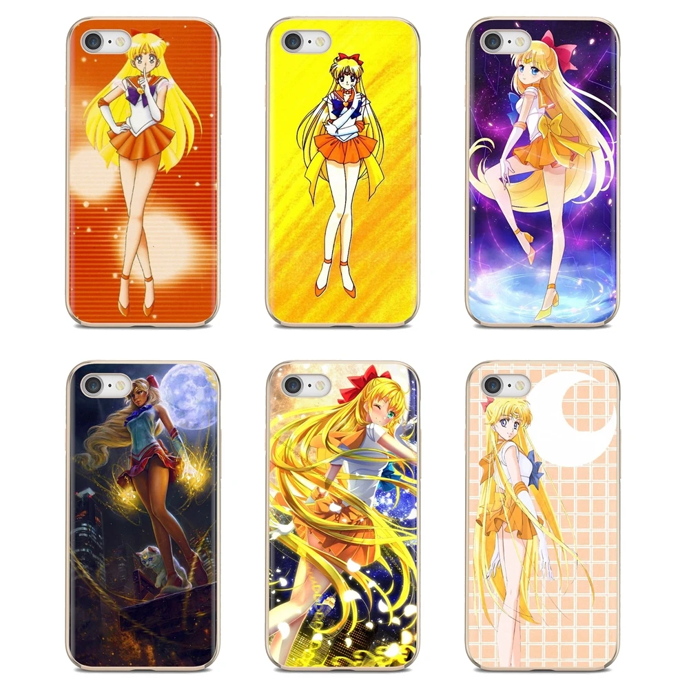

Anime Sailor Moon Sailor Venus Poster Soft Cover Bag For iPhone 10 11 12 13 Mini Pro 4S 5S SE 5C 6 6S 7 8 X XR XS Plus Max 2020