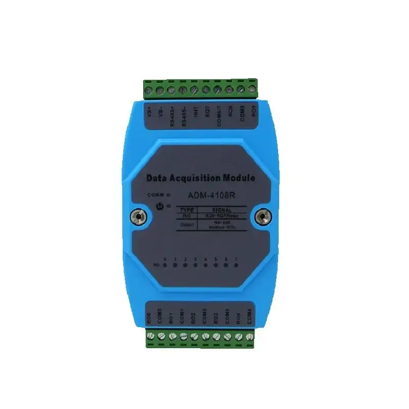 Релейный модуль ADM-4108R Modbus RTU 485 8-канальное реле расширенное управление ПЛК