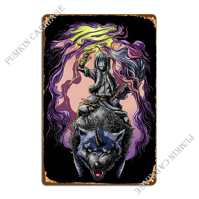 

Rimuru Tempest Slime металлическая табличка Плакаты для кинотеатра паба настенный фотопостер