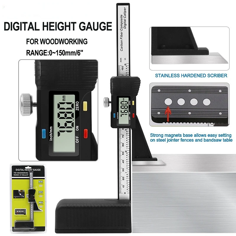 

Электронная цифровая линейка, 0-150 мм