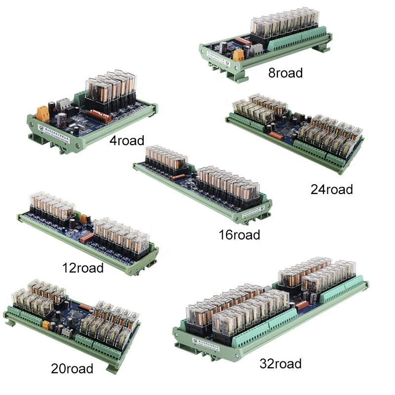 

16-канальный модуль связи RS485, релейный модуль Modbus, протокол с удаленным выходным модулем переключателя адресов