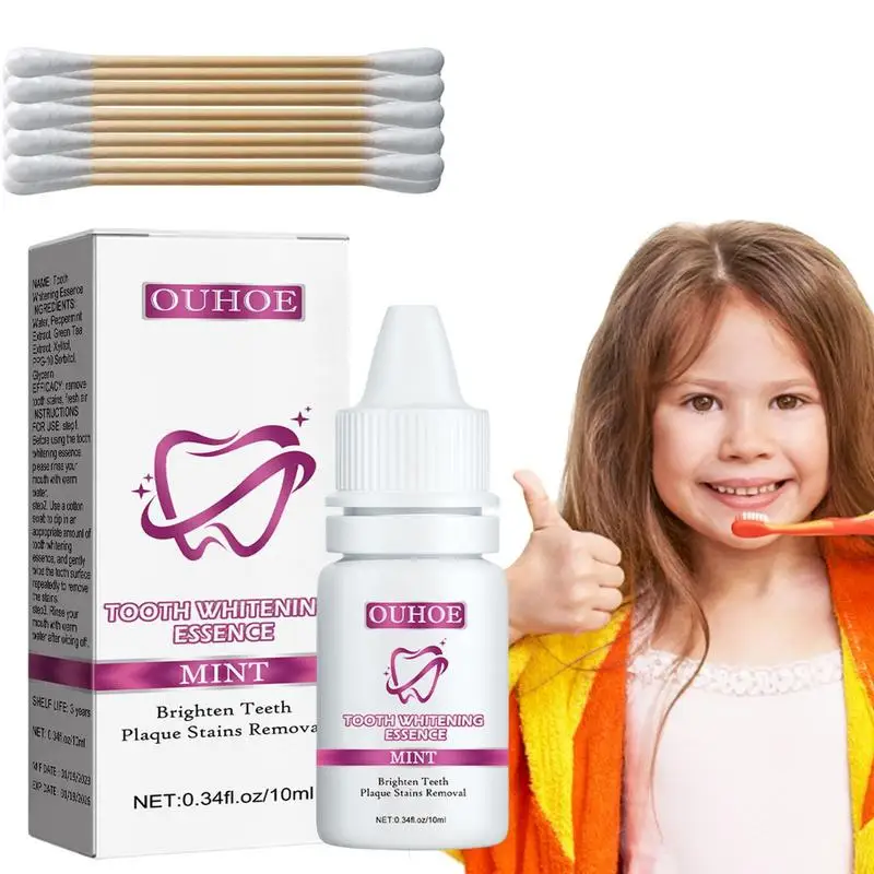 

Teeth Whitening Pen 10ml Minty Teeth Whitening Essence Liquid Mild Teeth Whitening Essence For Daily Life Business Trip Oral