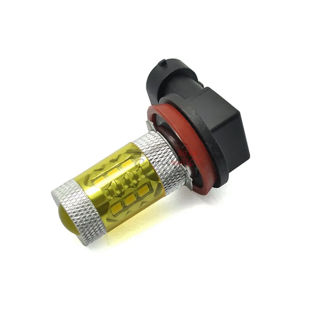 

Car Led Anti-fog Lamp H8/h11-80w-2835- Yellow Lens