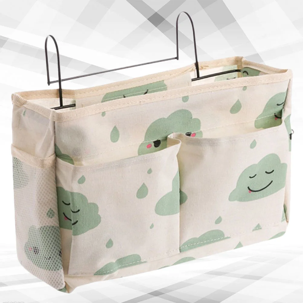 

Bedside Bag Hanging Bed Storageholder Organizer Remote Organiser Pocket Dorm Control Pouch Felt Magazinebaskets Armchair Tidy
