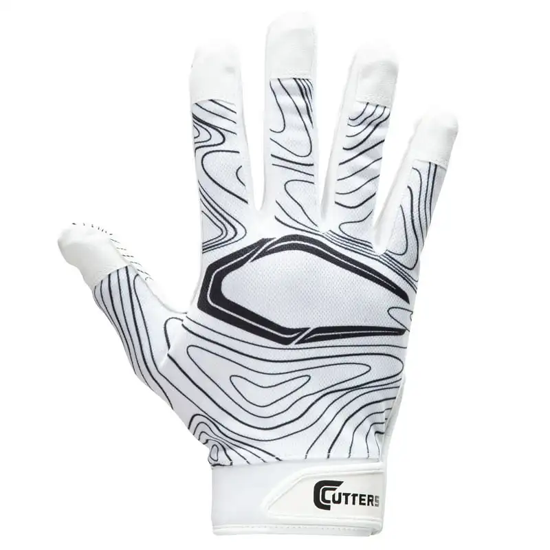 

Day Football Receiver Gloves White Adult Small/Medium