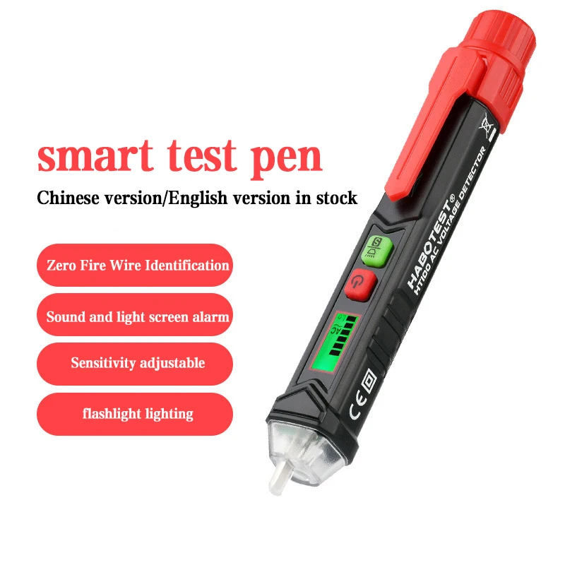 

ANENG Smart Non-contact Induction Electric Test Pen Voltage Detectors Tester Pen Meter Current Electric Sensor Test Pencil