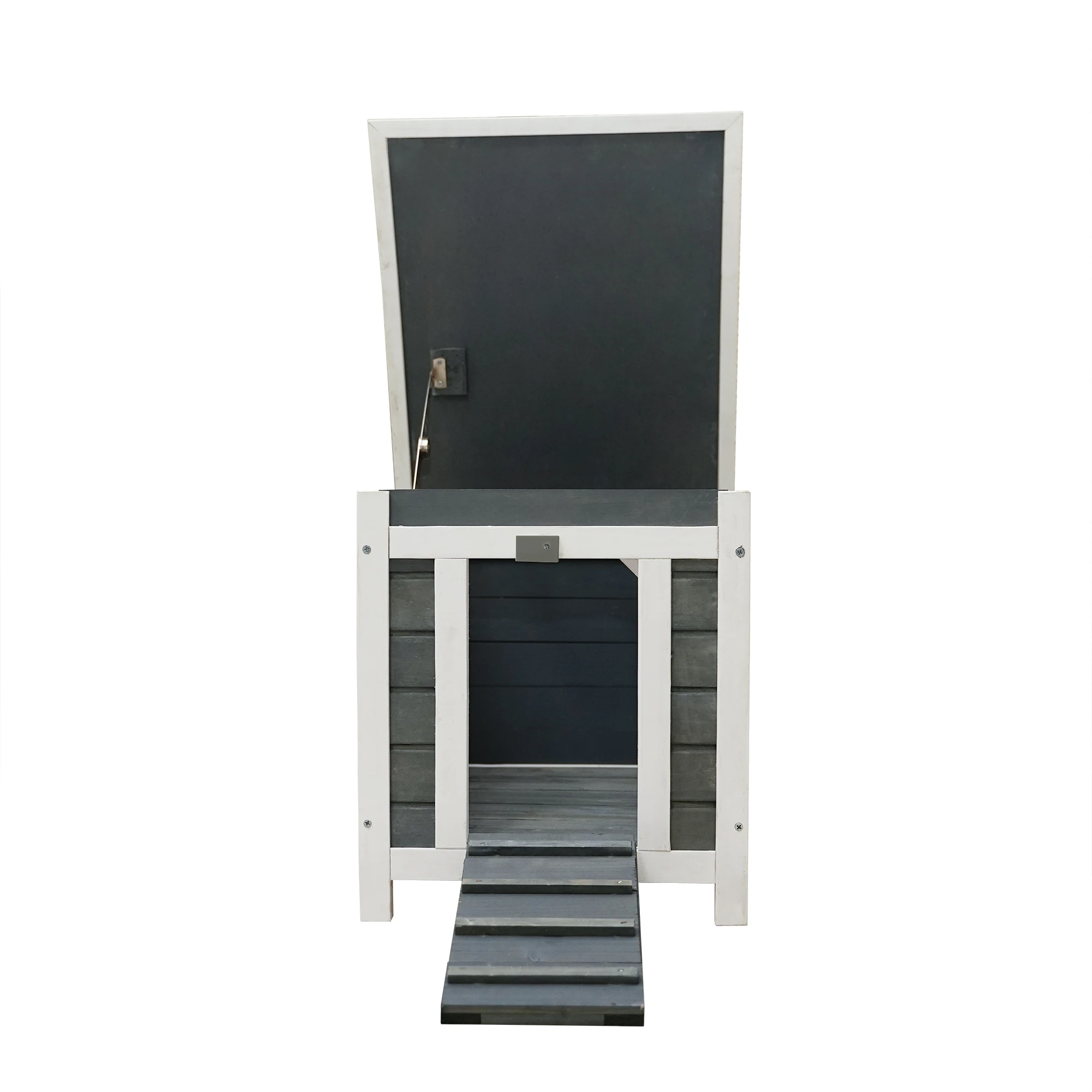 Маленькая деревянная клетка для кроликов домик морской свиньи кошек с лестницей