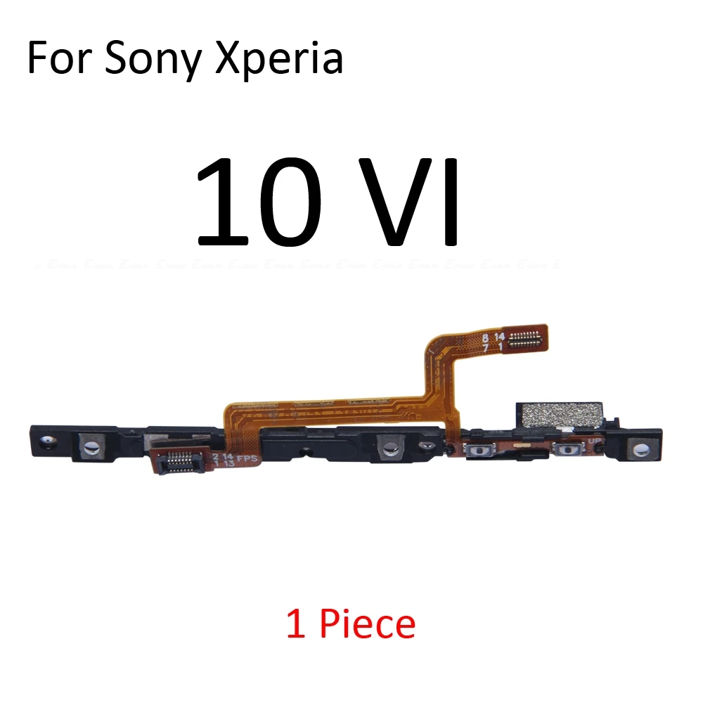 Фото Кнопка включения/выключения звука, ремкомплект для Sony Xperia Pro I 10 II III Lite Plus V VI, гибкий кабель управления громкостью №3
