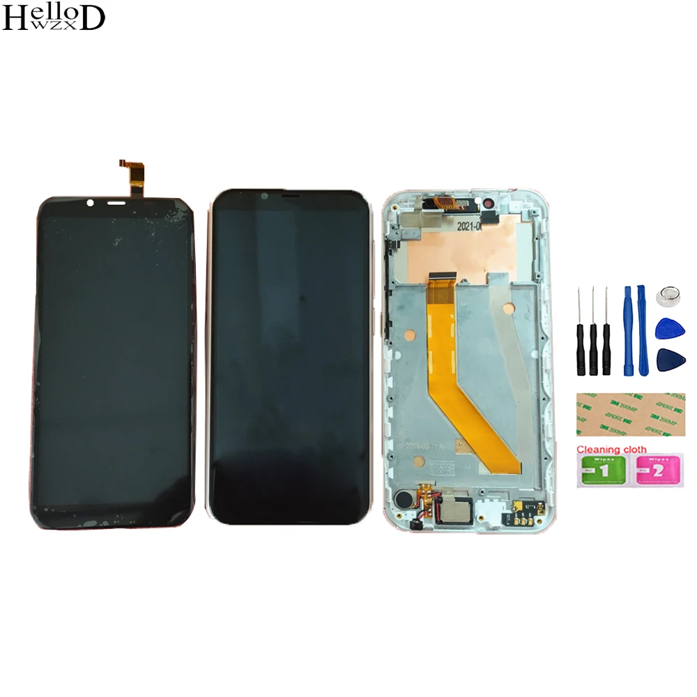 

100% Tested Balck LCD Display For Hisense T17 LCD Display With Frame Touch Screen Digitier Assembly Repair Parts