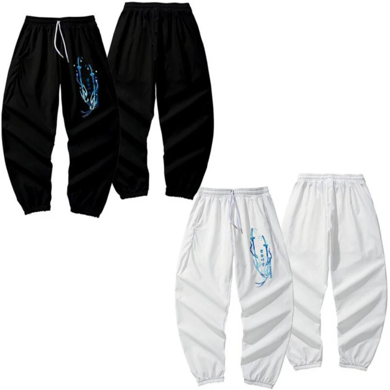 

Anime Genshin Impact Kamisato Ayato Cosplay Costume 3D Print Joggers Pants Men/Women Casual Trousers Hip Hop Sweatpants