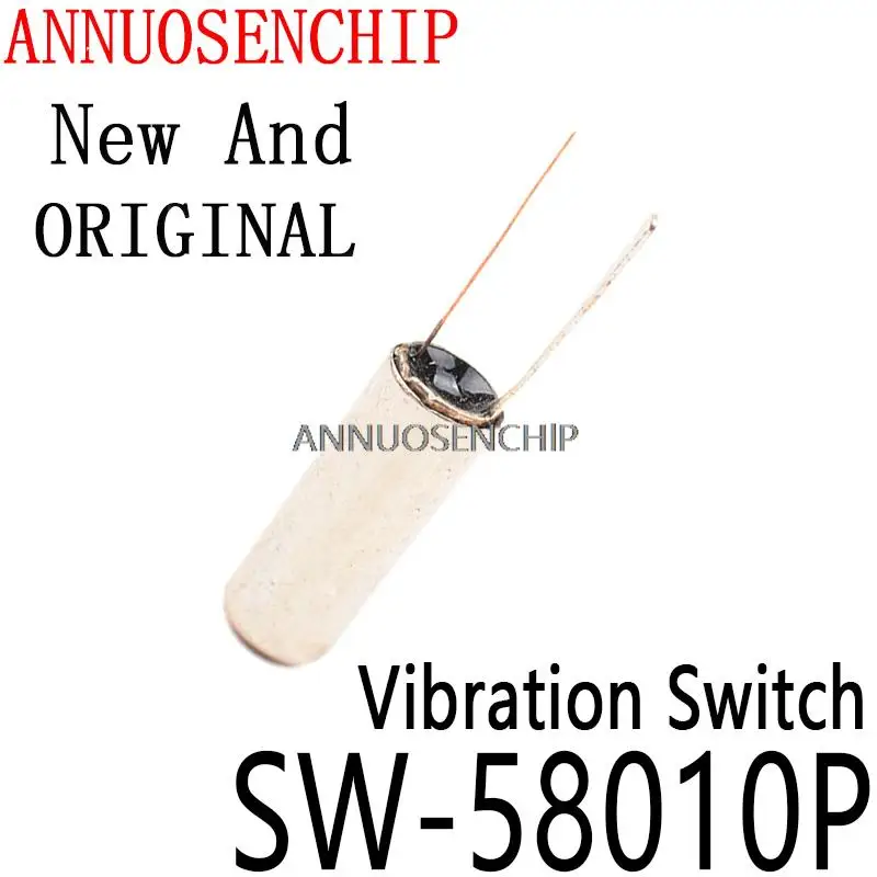 10 шт. Высокочувствительный SW 58010P шаровой переключатель, угольный датчик, наклонный переключатель, Вибровыключатель SW-58010P