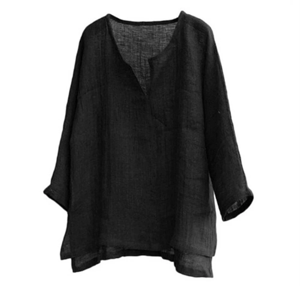 Рисунок 4 - FYXLJJ 8 цветов винтажная рубашка из хлопка и льна