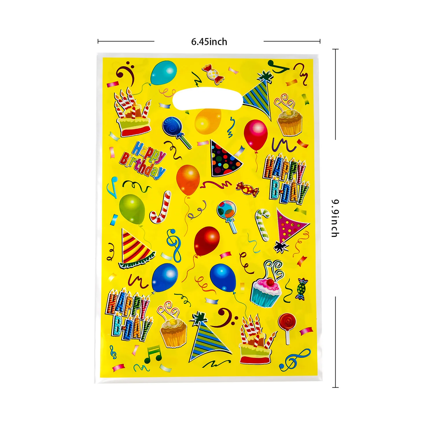 Donuts Theme Party Supplies Plastic Loot Bags Birthday party Deco Kids Favors Baby Shower Gifts Food Candy