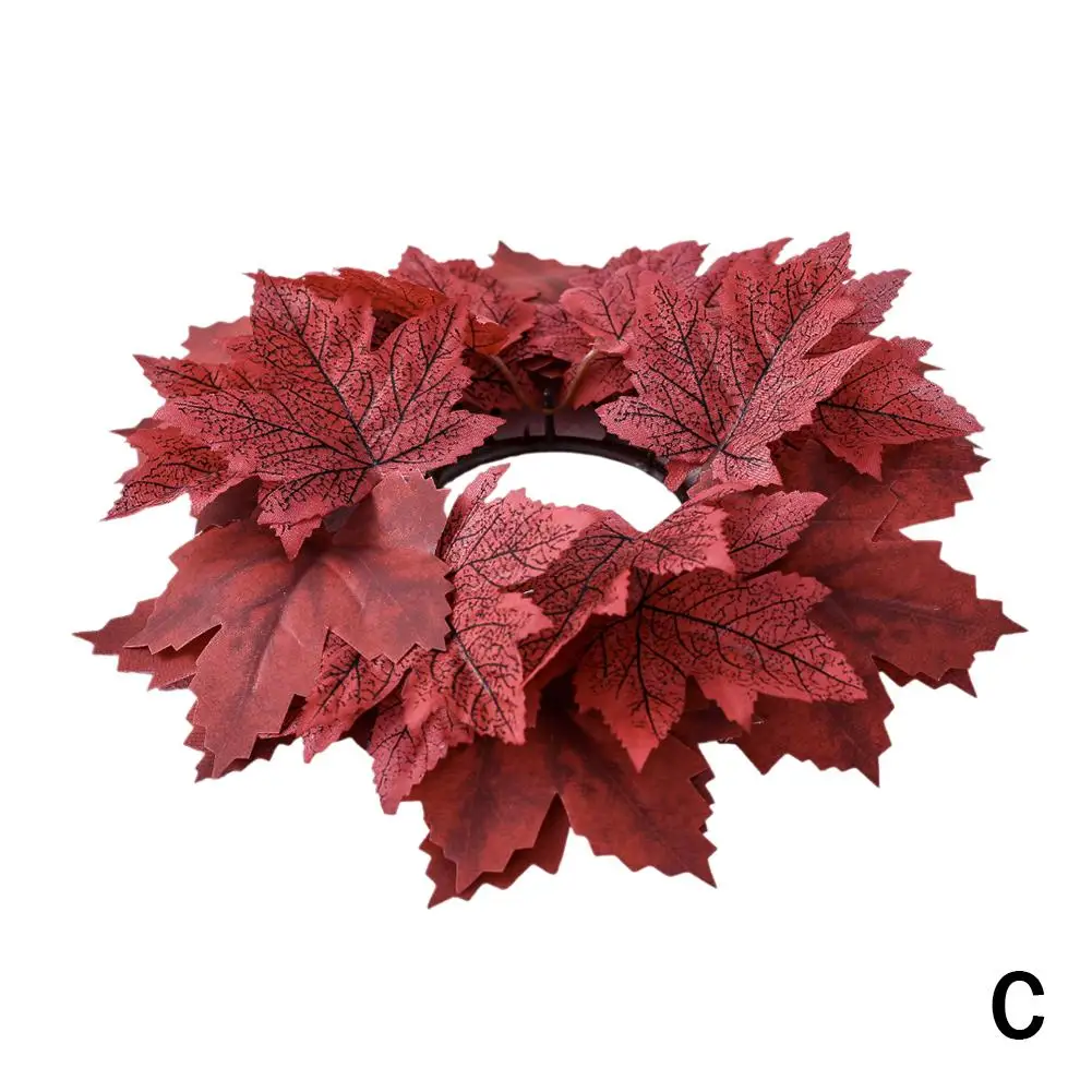 Новый высококачественный подсвечник в виде кленового листа венок на День