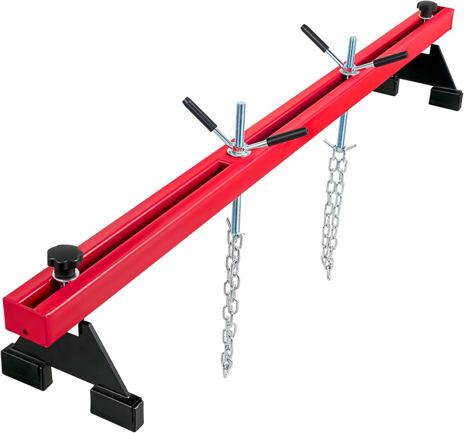 

Support 1100 Lbs Capacity Engine Transverse Engine Hoist 2 Point Lift Holder Hoist Dual Hooks, Engine Hoist Keeps Engine Stabl