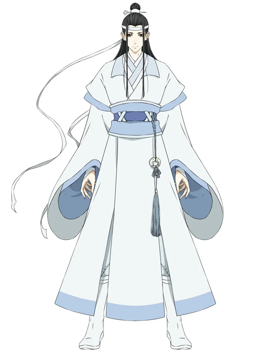 Аниме Grandmaster Of Demonic Косплей Костюм Культивирование LanWangJi MoDaoZuShi Древняя одежда Hanfu