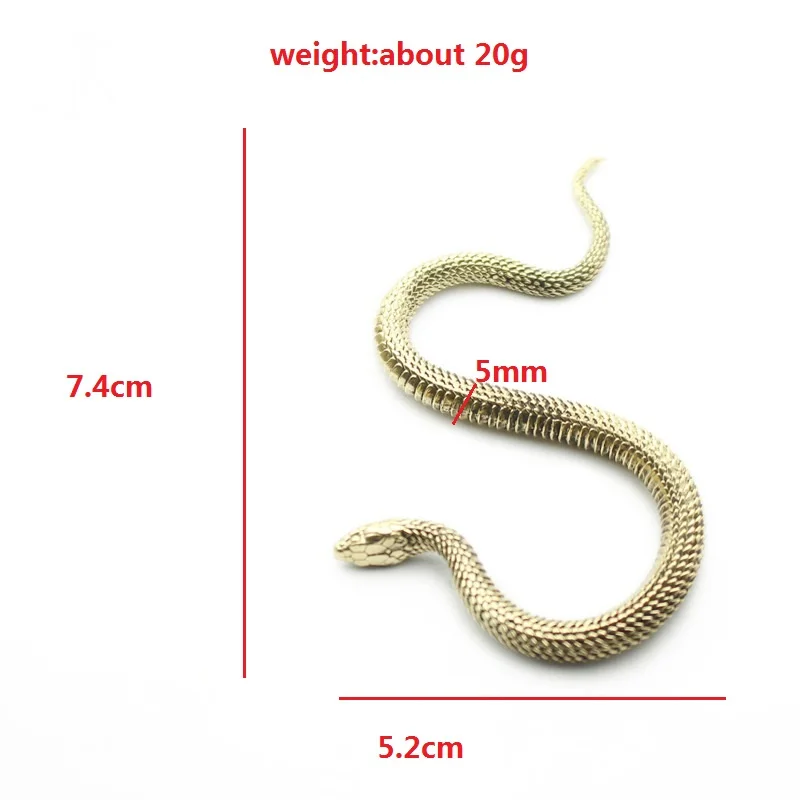 

Винтажные Зодиак из латуни, миниатюры в виде змеи, настольные украшения, креативные фигурки животных, аксессуары для украшения дома, чайные искусства