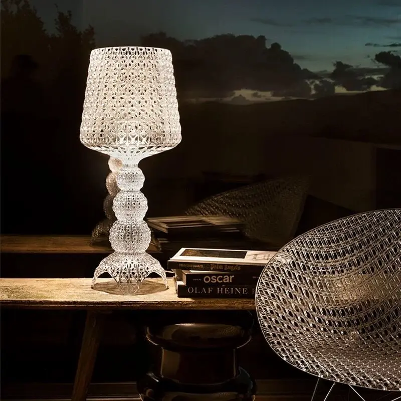 

Nordic Hollow Floor Lamp Italian Designer Home Decor Vertical LED Wine Glass Floor Lamp Creative Indoor Decor Acrylic Floor Lamp