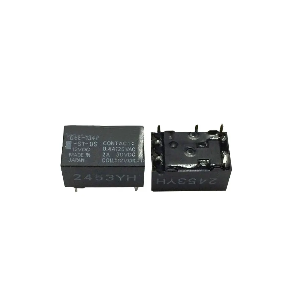 Горячее реле G6E-134P-ST-US-12VDC G6E-134P-ST-US 12 В постоянного тока FDC 12 в 125 В переменного тока DIP5
