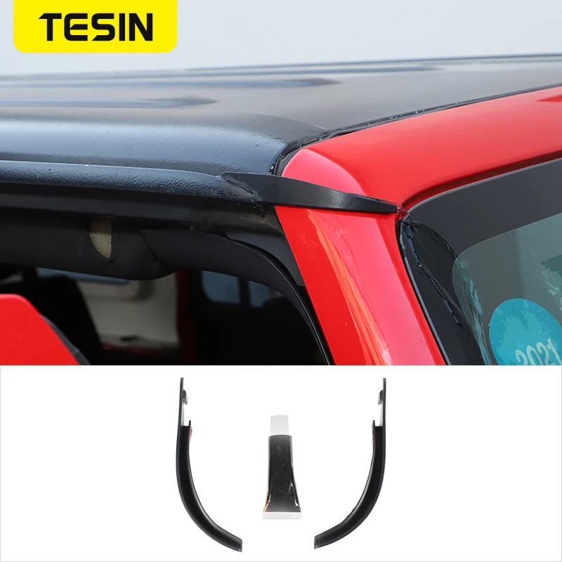 

TESIN Car Roof Drain Rainwater Diversion Assist Extension Drainage Catheter External For Jeep Wrangler JK 2007-2017 Accessories