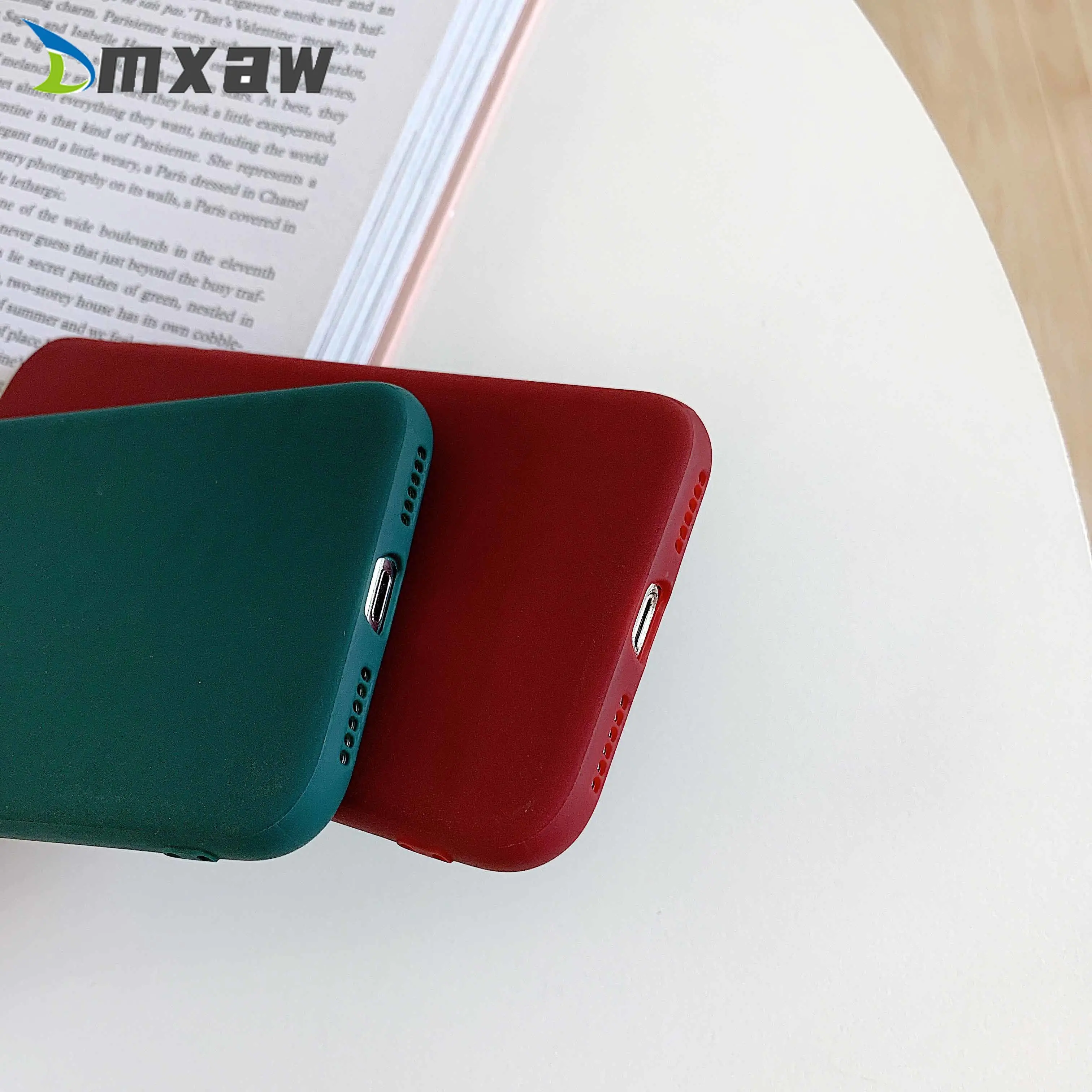 Чехол для телефона Huawei Nova 7 Pro 7i 6 SE 4 4e 3 3e 3i 2 Plus 2i Lite - Милый матовый твердый конфетный простой силиконовый чехол.