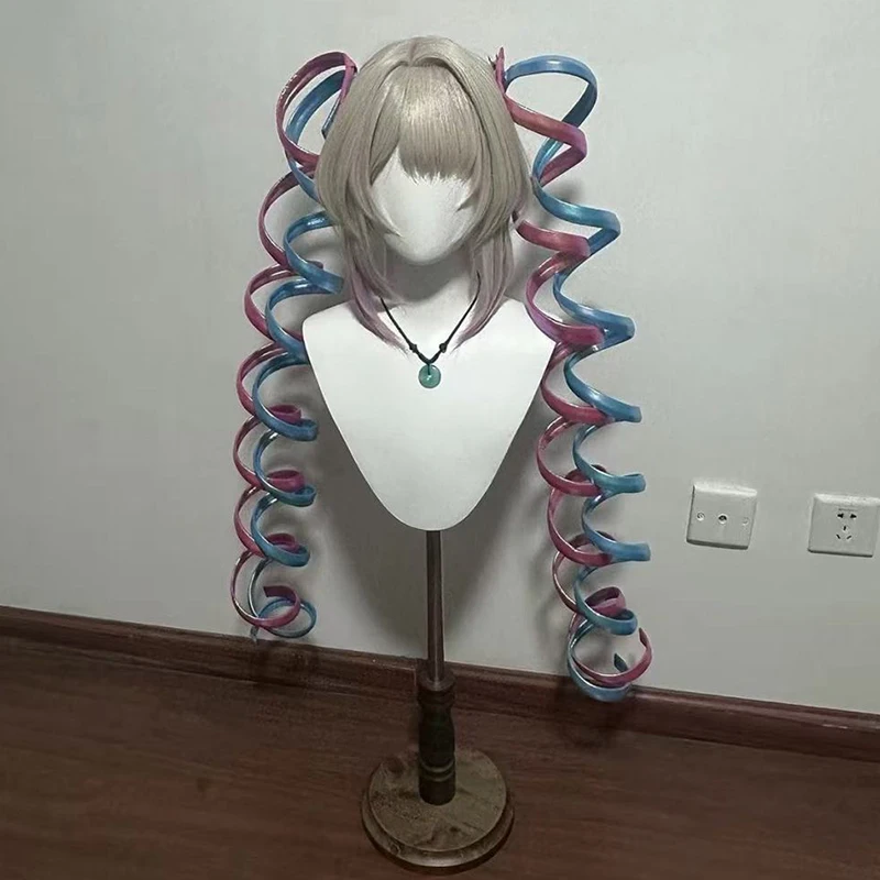 Фото Парик для косплея KAngel Ame-chan Nechika-sama из игры NEEDY GIRL OVERDOSE, милый парик для косплея NEEDY GIRL OVERDOSE, аксессуар для вечеринки №1