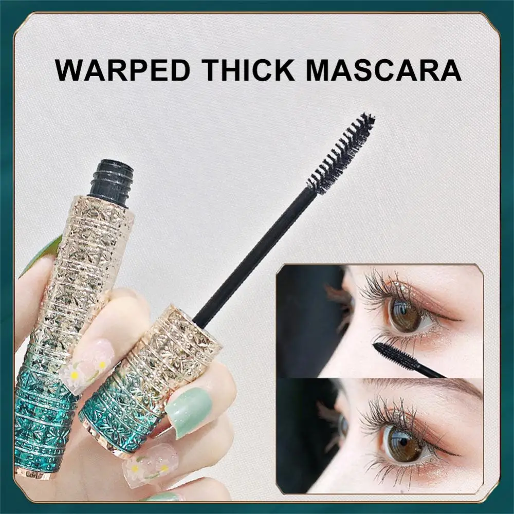 

1Pc Black Mascara 3D Silk Fiber Eyelashes Long Thick Curling Makeup Waterproof Non-smudge Mascara Volume Eye Cosmetics TSLM1