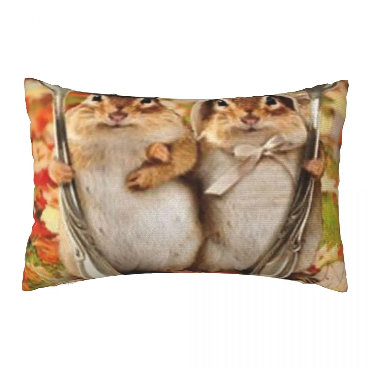 

Thanksgiving Squirrel Decorative Pillow Covers Throw Pillow Cover Home Pillows Shells Cushion Cover Zippered Pillowcase