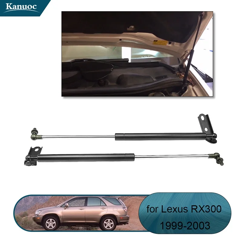 

2 шт., гидравлические стойки для крышки двигателя Lexus RX300 1999-2003 /4183