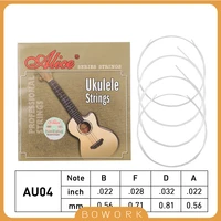 professional ukulele string alice au04 nylon clear uku strings mini hawaiian guitar soprano concert tenor ukulele uke strings