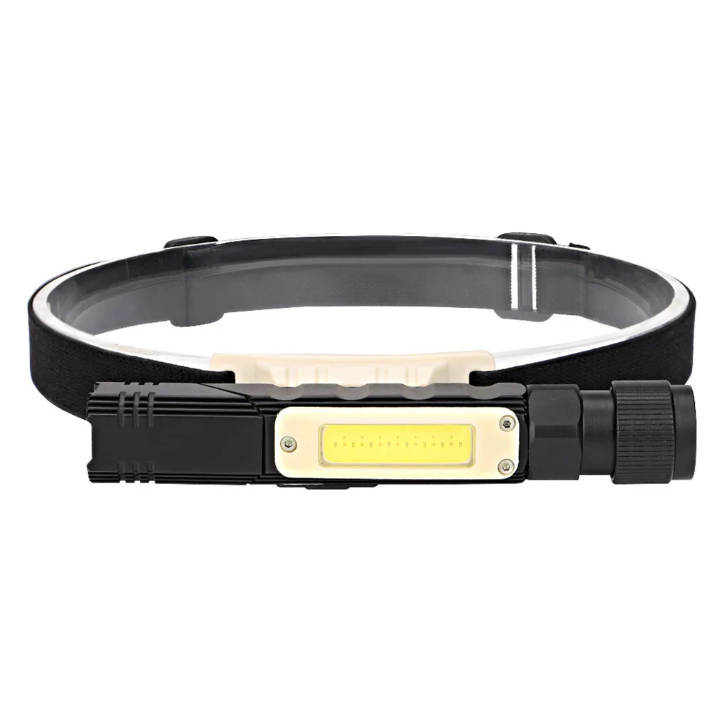 

Led Flashlight USB Rechargeable Work Light Adjustable Rotation Headlight LED Outdoor Camping Hiking Waterproof Lighting Tool