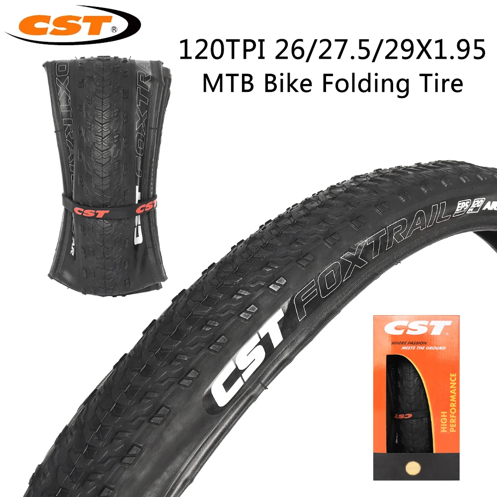 Велосипедные шины CST Foxrail MTB C-FT1 120TPI 26/27 5/29 дюймов x 1 95 Сверхлегкие гоночные