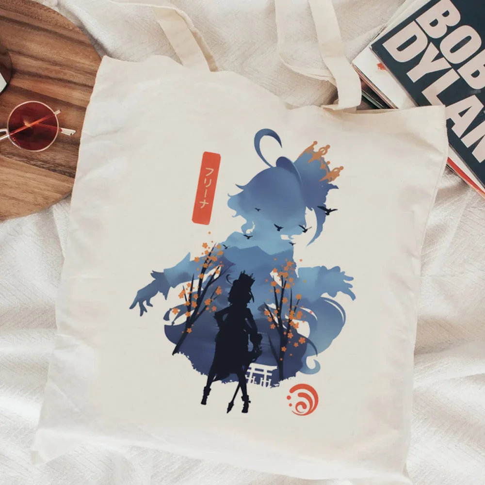 Холщовая эко-сумка для покупок Genshin Impact Furina