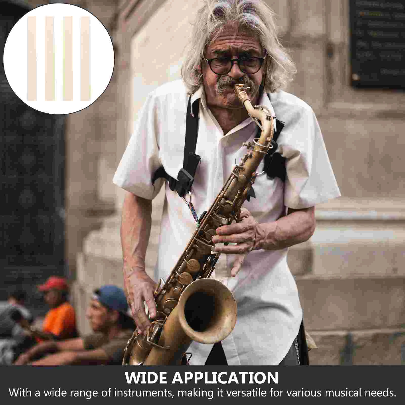 4 шт. подушечки для клавиш флейта фетровая полоска немые кларнеты прямые полоски