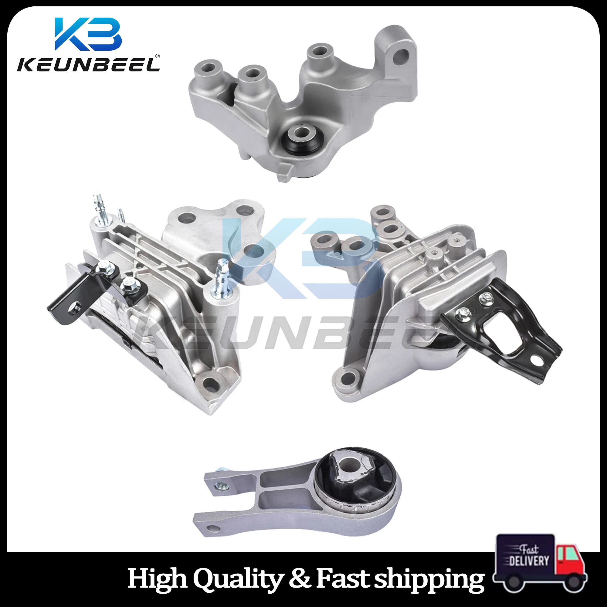 Комплект из 4 опор двигателя для Chrysler Pacifica 2017-23 3.6L 68224742AB 8224746AC 68485537AA 68224737AB 68224744AB (art.: 3920db6d151ae) - 3920db6d151ae