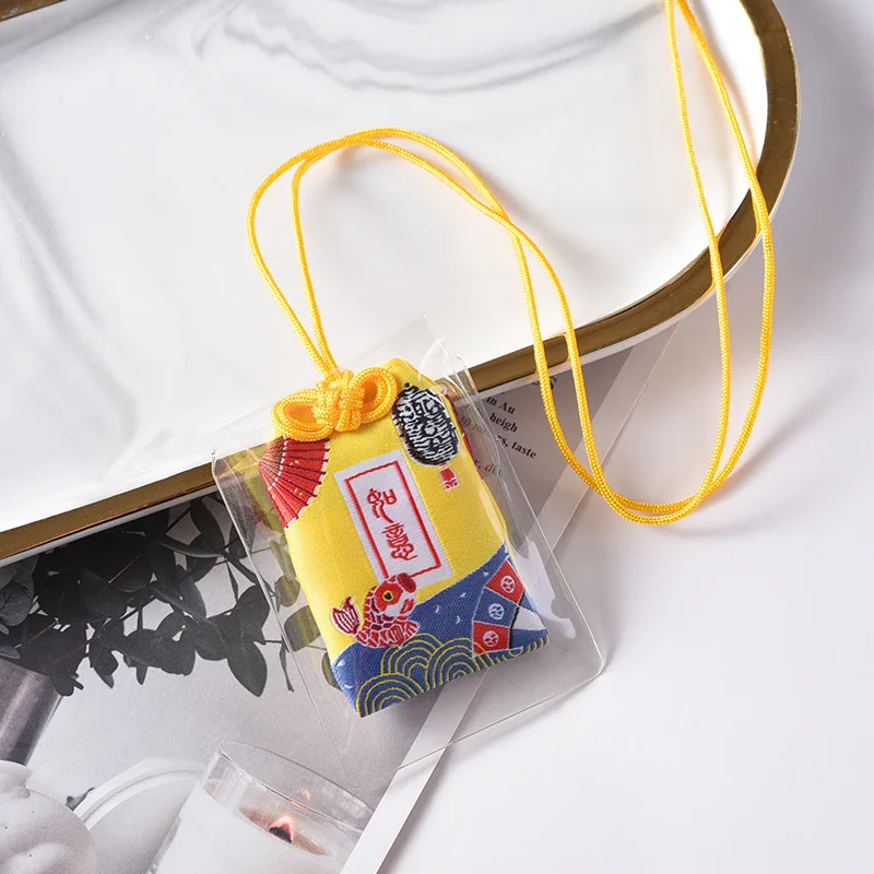 Японская красная сутекина Omamori 1 шт. Шарм пожеланий для успеха любви безопасности