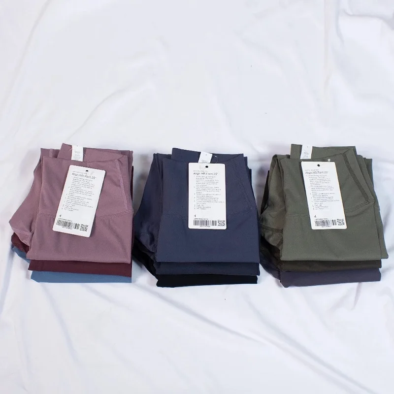 Fitness LuluWomen Sport Leggings Woman's Yoga Legging High Waist Jogging Stretch Tights Pants Ankle Length Tights Squat Leggings