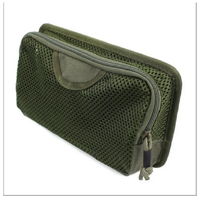 

New Outdoor Sports EDC Hook and Loop Backpack Vest Mesh Storage Bag