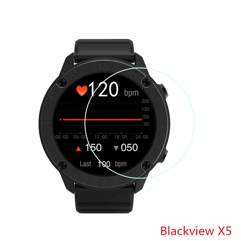 Закаленное стекло для часов Blackview X1 X5 защита экрана HD умных Black View защитные