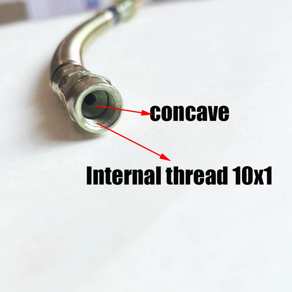 Универсальная черная резиновая тормозная трубка ID1/8 по индивидуальному заказу