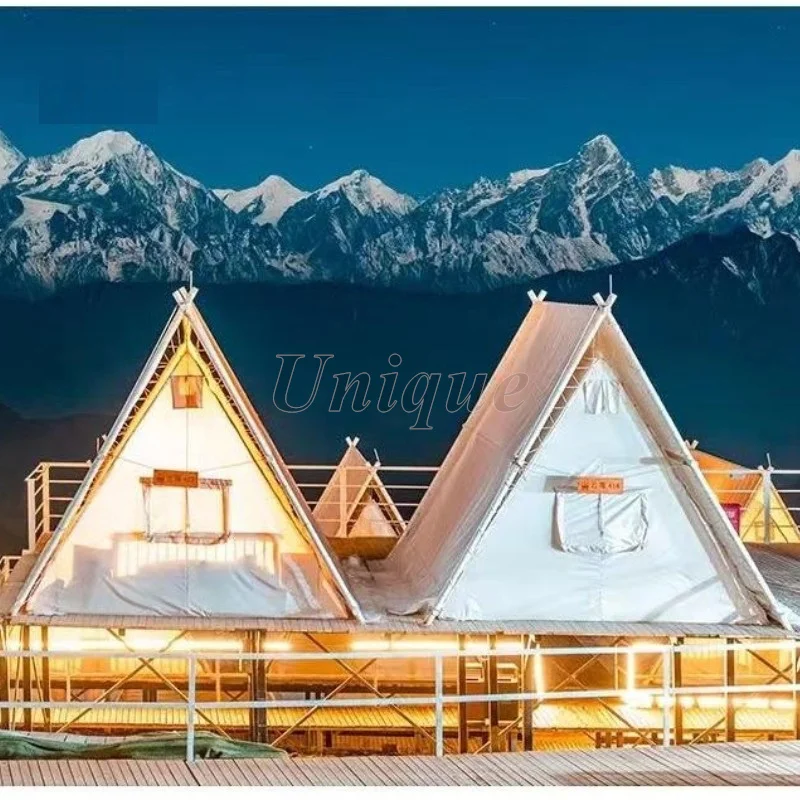 Рисунок 6 - Деревянный шатер ресторана треугольника