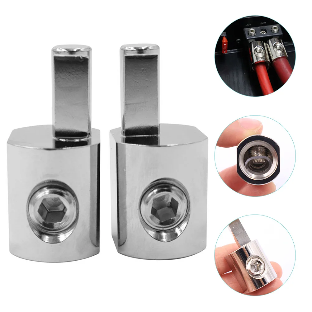 

Power Cable Amp Input Reducers Offset 0 Gauge Wiring Kit 1/0 AWG 4 Car Audio Accessories