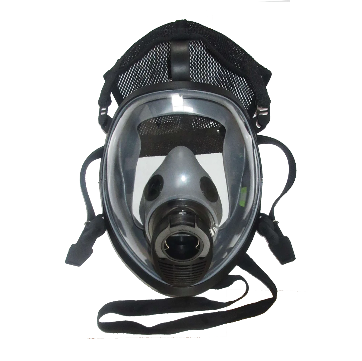 Фото Сертифицированная CE полнолицевая маска Ayon PPE из сферического силикона для дыхательных аппаратов SCBA, противогазовая, огнестойкая, аксессуар для пожарного оборудования №4