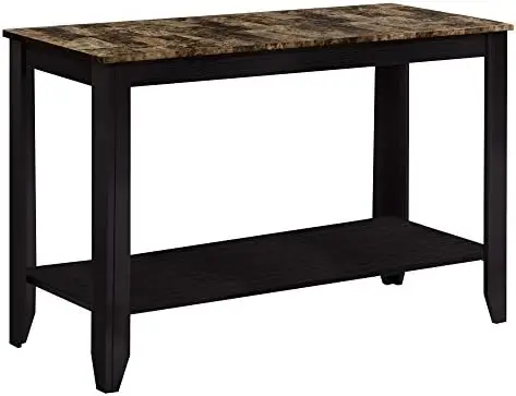 

Accent Table, Console, Entryway, Narrow, Sofa, Living Room, Bedroom, Laminate, Brown, Transitional Table-44 L/Espresso, 44"L