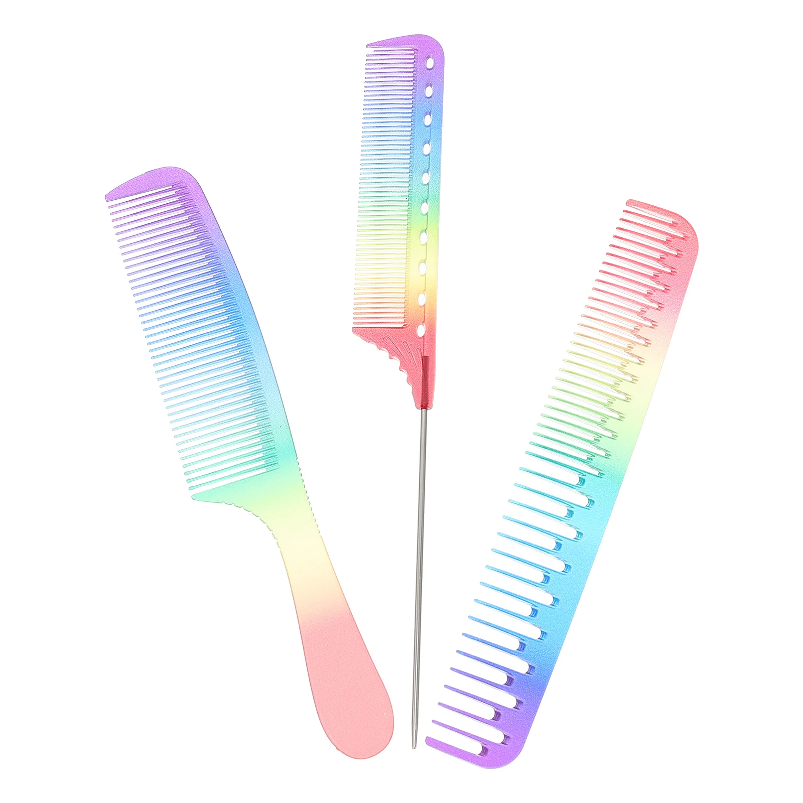 

Comb Hair Combs Styling Hairdressing Salon Teasing Finedetangling Tailstaticcutting Portable Professional Rat Parting