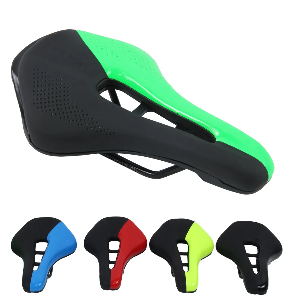 

New STYX Bicycle Saddle Seat Road Steel Rails Mountain Bike Cushion For Men Skid-proof Soft PU Leather MTB Cycling Saddles
