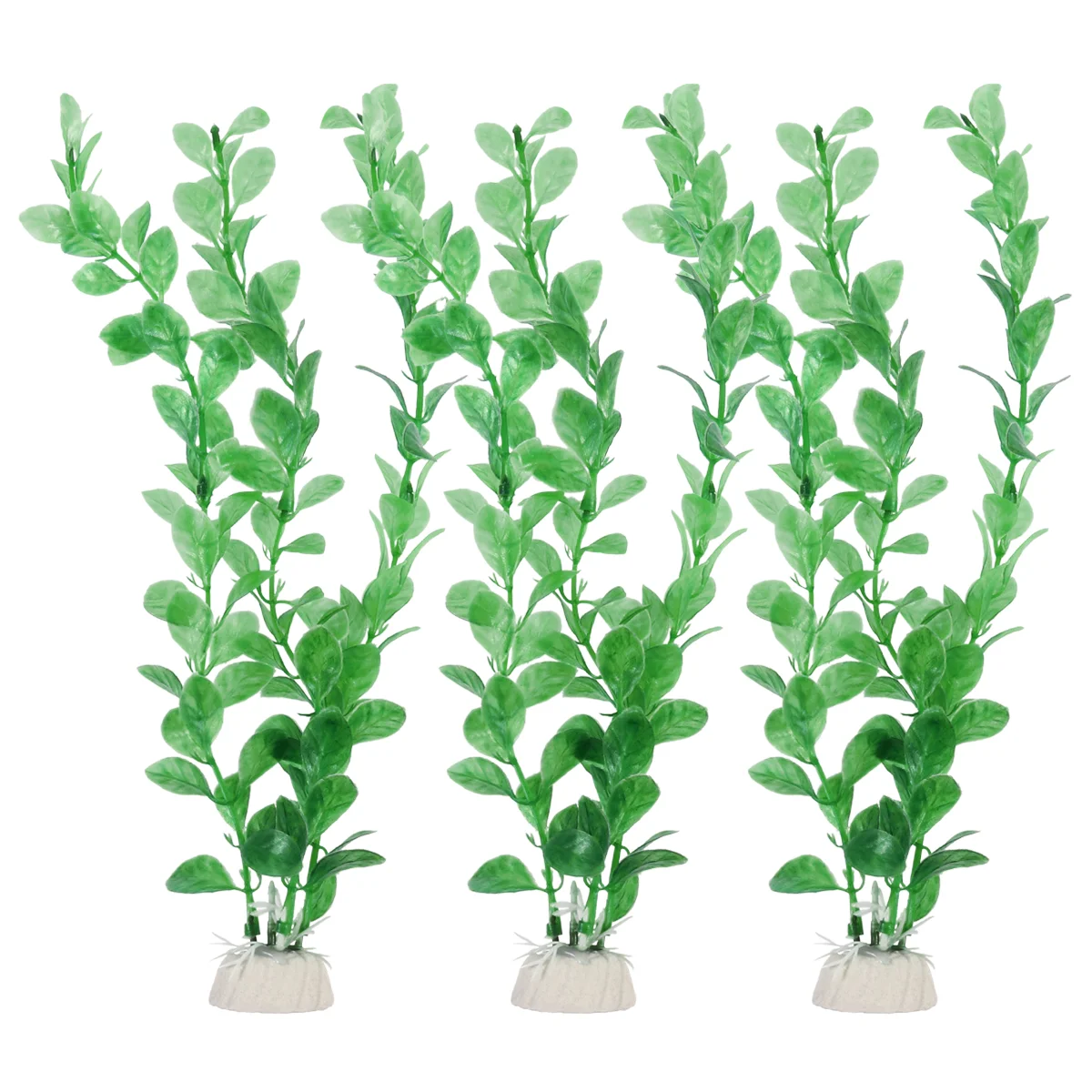 

3pcs Tank Green Artificial Plants Aquarium Plants Decorations