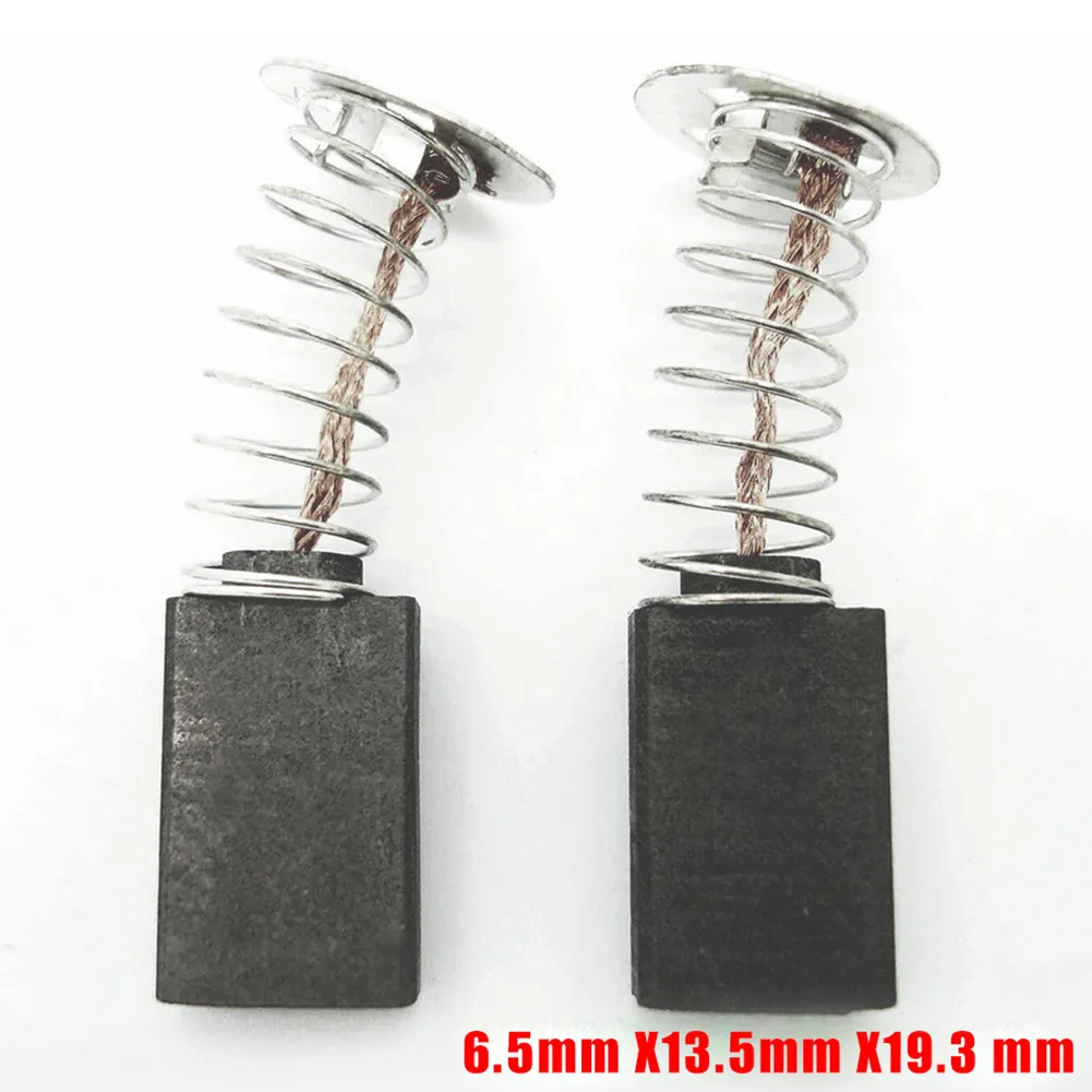 

10PCS Carbon Brushes Accessories Black + Gold Circular Saw DW364 DW384 Durable For 2683 Type For DW362K Motor Parts