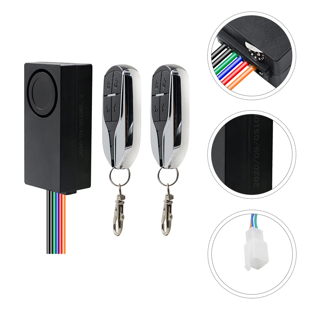 

Burglar Alarm Waterproof Security Sensor Anti-Theft Electromobile Electrocar Wireless Remote Electric Motor Keyless Door Lock