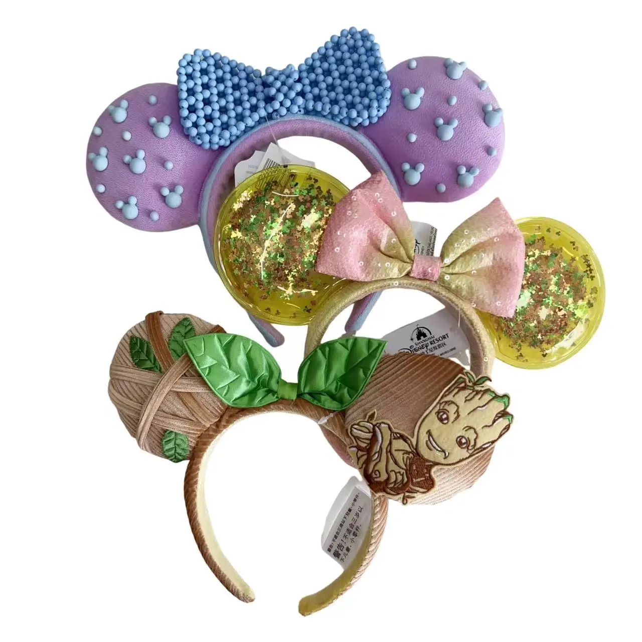 Прозрачная повязка на голову с мультяшными героями Диснея Микки